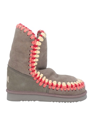 MOU Ankle boot Grey Shearling, Wool