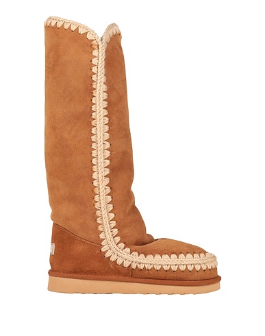MOU Boots Tan Shearling, Wool