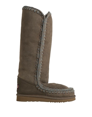 MOU Boots Military green Shearling, Wool