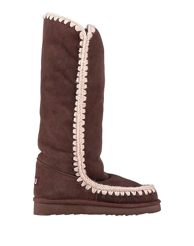 MOU Boots Brown Shearling, Wool