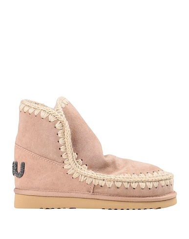 MOU Ankle boot Light brown Shearling, Wool