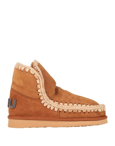 MOU Ankle boot Tan Shearling, Wool