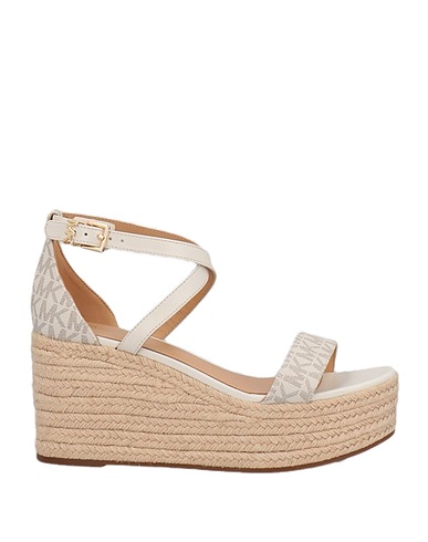 MICHAEL MICHAEL KORS Espadrilles Ivory 69% PVC - Polyvinyl chloride, 17% Polyester, 13% Cotton, 1% Polyurethane