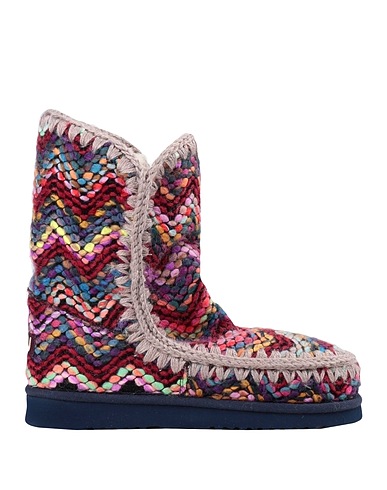 MOU Ankle boot Blue Wool