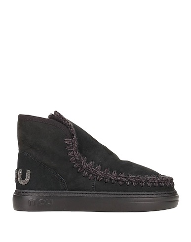 MOU Ankle boot Black Shearling, Wool