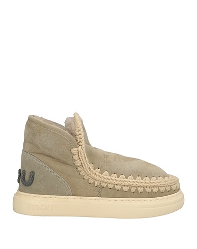 MOU Bottine Vert sauge Mouton, Laine
