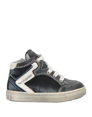 NERO GIARDINI JUNIOR Sneakers Soft Leather, Textile fibres