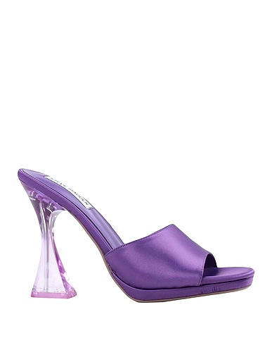STEVE MADDEN Sandals Purple 100% Polyester