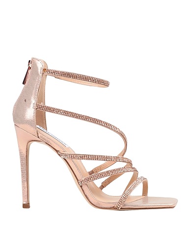 STEVE MADDEN Sandals Rose gold 100% Polyester