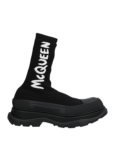 MCQUEEN Sneakers Black Textile fibers