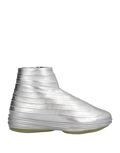 VALEXTRA Sneakers Silver Soft Leather