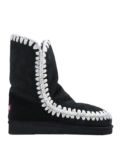 MOU Ankle boot Black Shearling, Wool