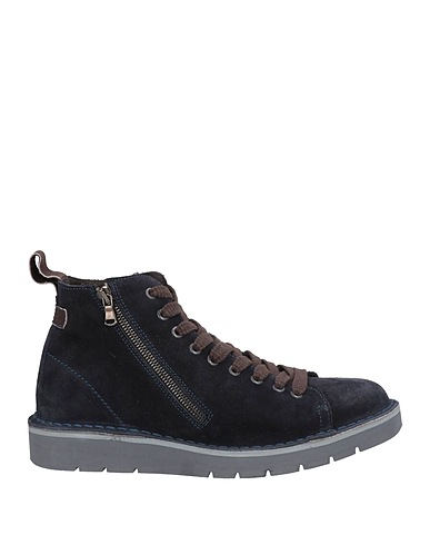 CAFèNOIR Ankle boot Midnight blue Leather