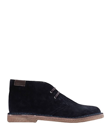 CAFèNOIR Ankle boot Midnight blue Soft Leather