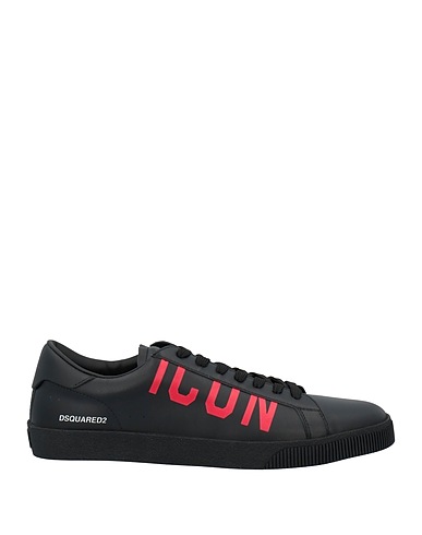 DSQUARED2 Sneakers Black Calfskin