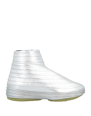 VALEXTRA Sneakers Silver 100% Calfskin