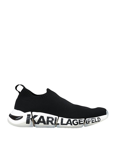 KARL LAGERFELD スニーカー QUADRA SOCK LO LOGO ブラック ポリエステル 100%