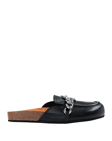KARL LAGERFELD ミュール＆サボサンダル ODESSA KL CHAIN MULE ブラック 牛革 100%