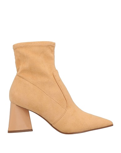 STEVE MADDEN Ankle boot Sand Textile fibres