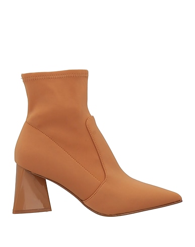 STEVE MADDEN Ankle boot Camel Textile fibers