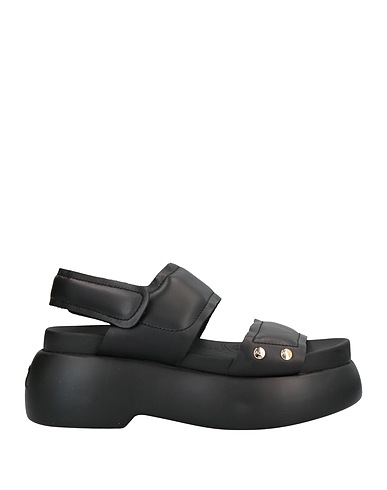 AGL Sandals Black Soft Leather