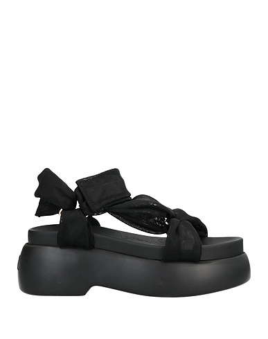 AGL Sandali Nero Pelle