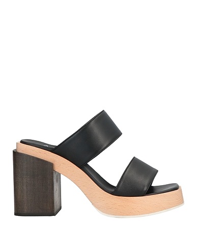 AGL Sandals Black Soft Leather