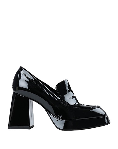 GIAMPAOLO VIOZZI Loafers Black Leather