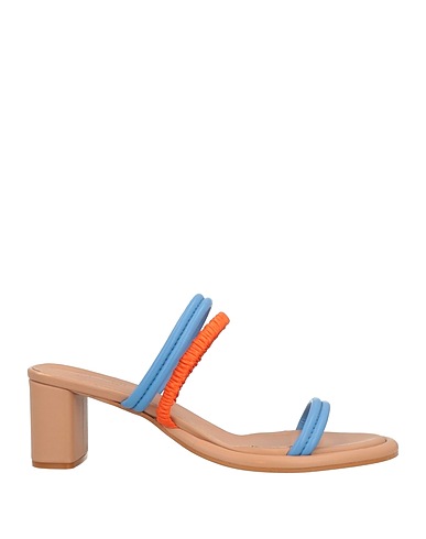 ALYSI Sandals Slate blue Soft Leather
