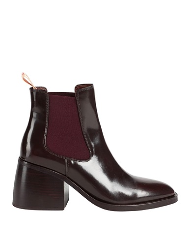 SEE BY CHLOÉ Ankle boot Burgundy Soft Leather