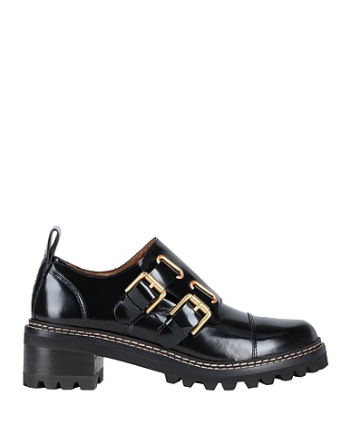 SEE BY CHLOÉ Loafers Black 100% Calfskin