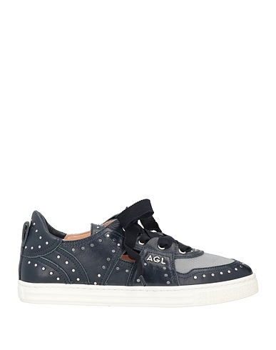 AGL Sneakers Μπορντό Δέρμα