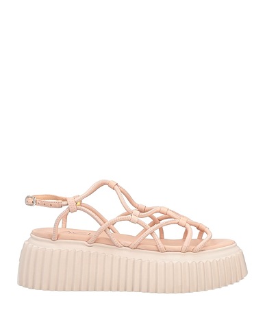 AGL Sandales Rose clair Cuir
