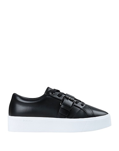 CALVIN KLEIN Sneakers Black Soft Leather