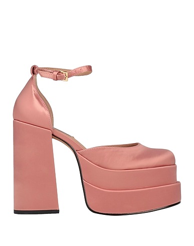 STEVE MADDEN パンプス ライトピンク 紡績繊維 100%