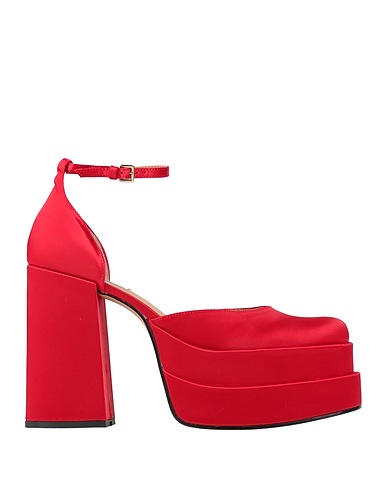 STEVE MADDEN Décolleté Rosso 100% Fibre tessili