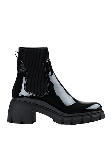 STEVE MADDEN ショートブーツ ブラック ポリウレタン 72% / ポリエステル 28%