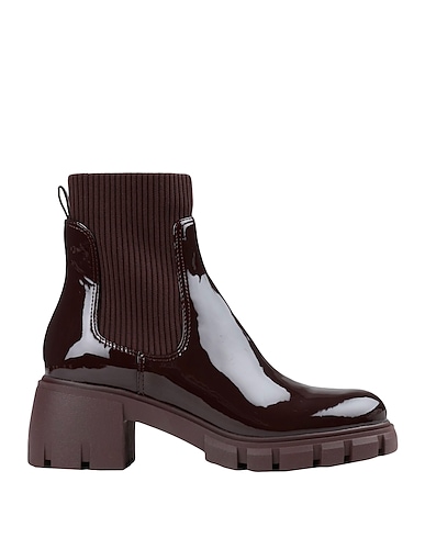 STEVE MADDEN ショートブーツ チョコレートブラウン ポリウレタン 72% / ポリエステル 28%