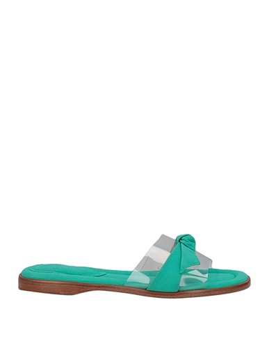 ALEXANDRE BIRMAN Sandals Turquoise Leather, PVC - Polyvinyl chloride