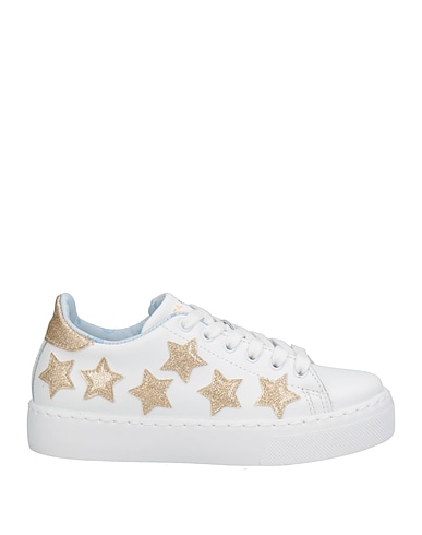 CHIARA FERRAGNI Sneakers Bianco Pelle, Altre Fibre