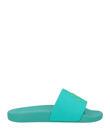 JW ANDERSON Sandals Turquoise Rubber
