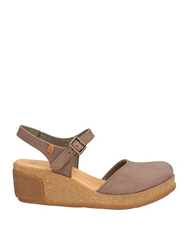 EL NATURALISTA Mules and clogs Light brown Soft Leather