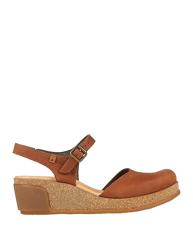 EL NATURALISTA Mules and clogs Tan Soft Leather