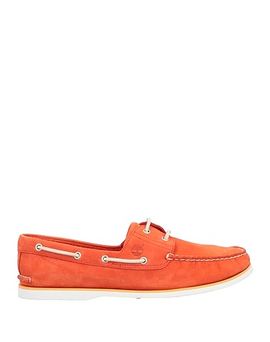 TIMBERLAND Loafers Rust Leather