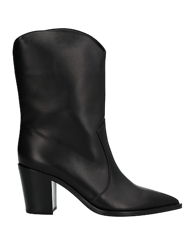 GIANVITO ROSSI Ankle boot Black Calfskin
