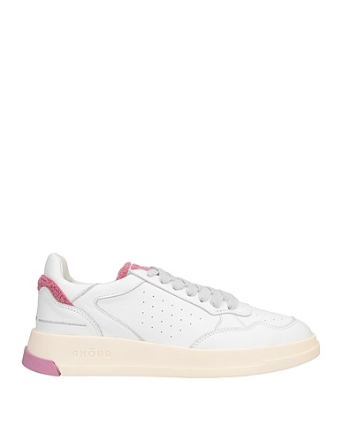 GHŌUD Venice Sneakers White Soft Leather, Textile fibres