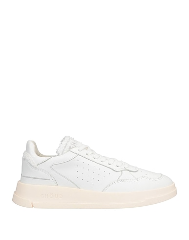 GHŌUD Venice Sneakers White Soft Leather, Textile fibres