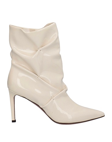 L' AUTRE CHOSE Ankle boot White Soft Leather