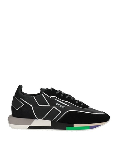 GHŌUD Venice Sneakers Nero Pelle, Fibre tessili