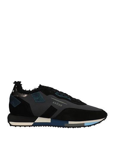 GHŌUD Venice Sneakers RUSH Black Leather, Textile fibres